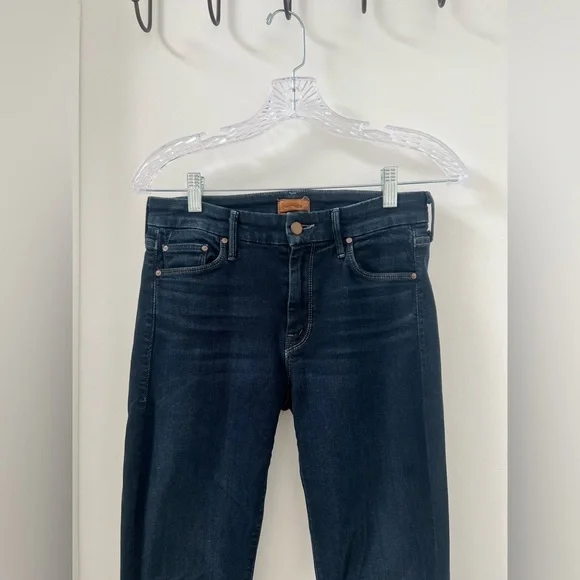 Mother Denim The Looker Crop in Coffee Tea or Me Size l - Picture 3 of 9